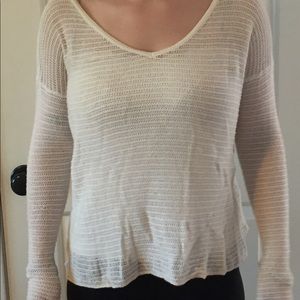 White Knit Sweater